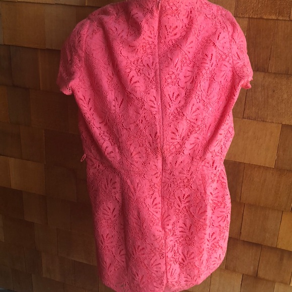 💜💜CORAL LACE ROMPER💜💜 - Picture 4 of 7